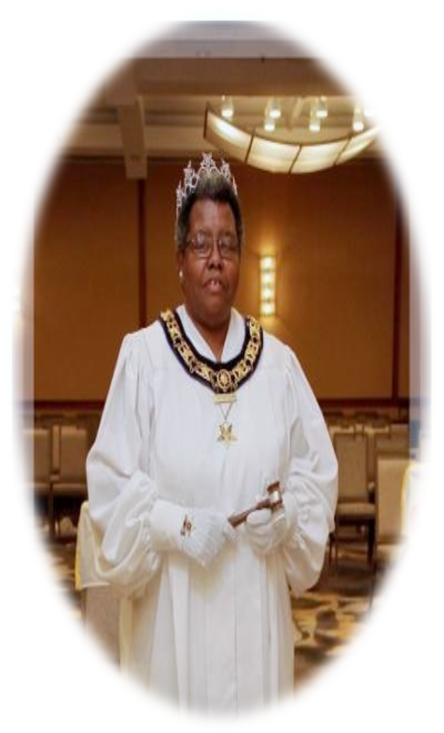 Order of the Eastern Star Matron in Regalia